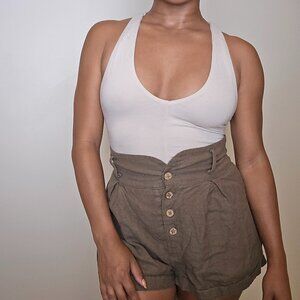 Indigo Luna Agni Cross Top - Pearl xs